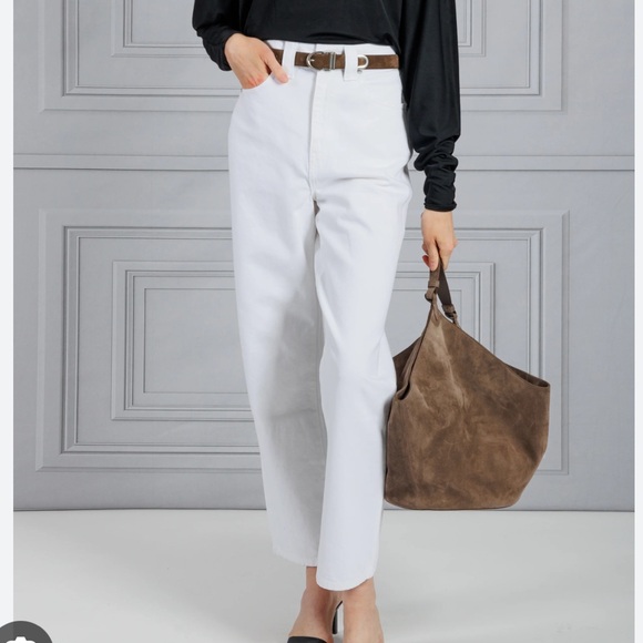 Khaite Shalbi Jean in white - Picture 2 of 3